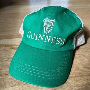 Guinness Beer Hat Trucker Baseball Cap Green One-Size